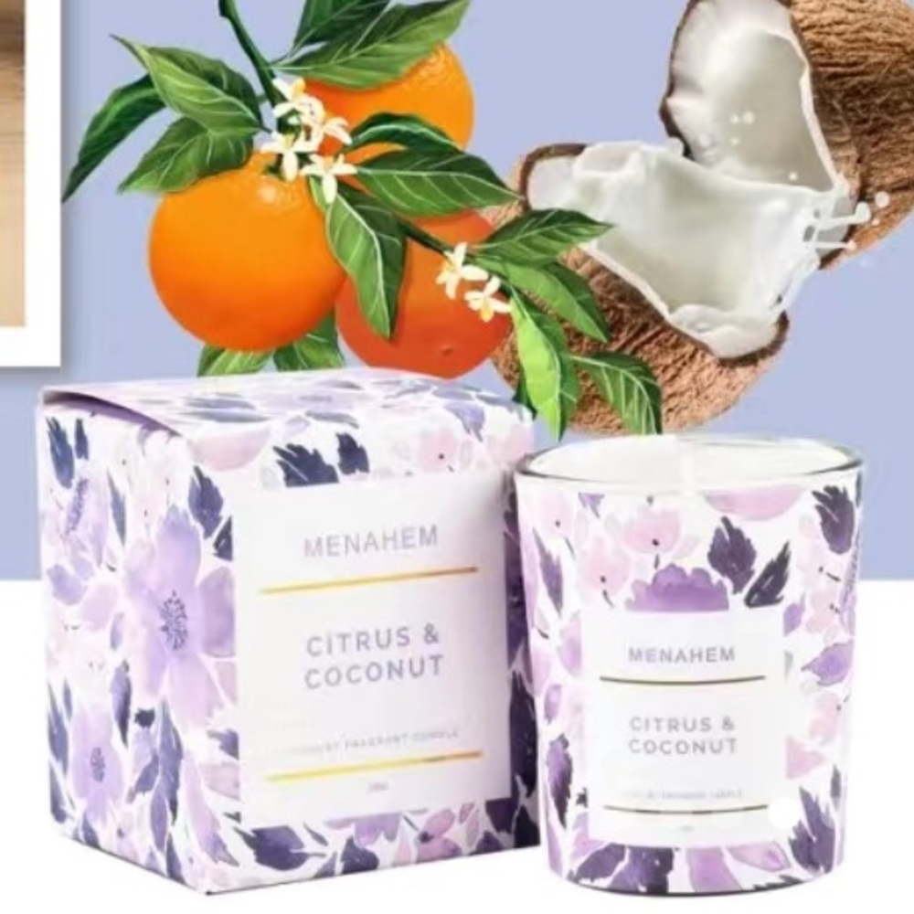 Scented Soy Wax Candle, Coconut Candle Gift For Living Room, Bedroom, Ki…